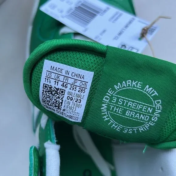 adidas originals Forum Low LEC Green/Off-White/gold sneakers - Picture 15 of 16